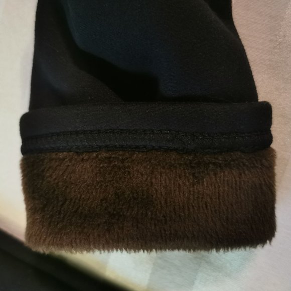 Just Cozy Black Leggings (Lined) xsm/sm - Picture 5 of 8